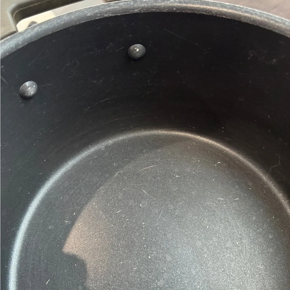 T-Fal Premium Black Medium/Large Stock Pot with Ergonomic Handles